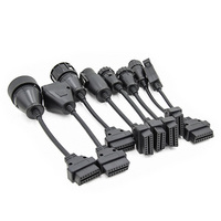 Juego de Cables 8 en 1 para Camiones, Adaptador OBD2 Multidiag TCS 150e CDP, Cable de Herramienta de Diagnóstico Completo
