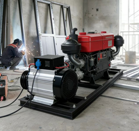 Generador de Imán Permanente de Alta Eficiencia y Ahorro de Energía EDS-5 5KW Monofásico 220V 50HZ/1500rpm con Arranque Manual/Remoto