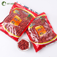 Verpakte Tas Oem Hoge Kwaliteit Big Size Chinese Traditionele Beauty Skin Anti-Aging Ningxia Gedroogde Rode Goji Berry Fruit Granen Thee