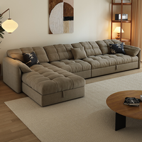 Sofá Cama en Forma de L, Estilo Moderno, Sofá Cama Queen para Apartamento, Sofá de 2-3 Plazas para Hotel, Salón, Sala de Estar, Dormitorio