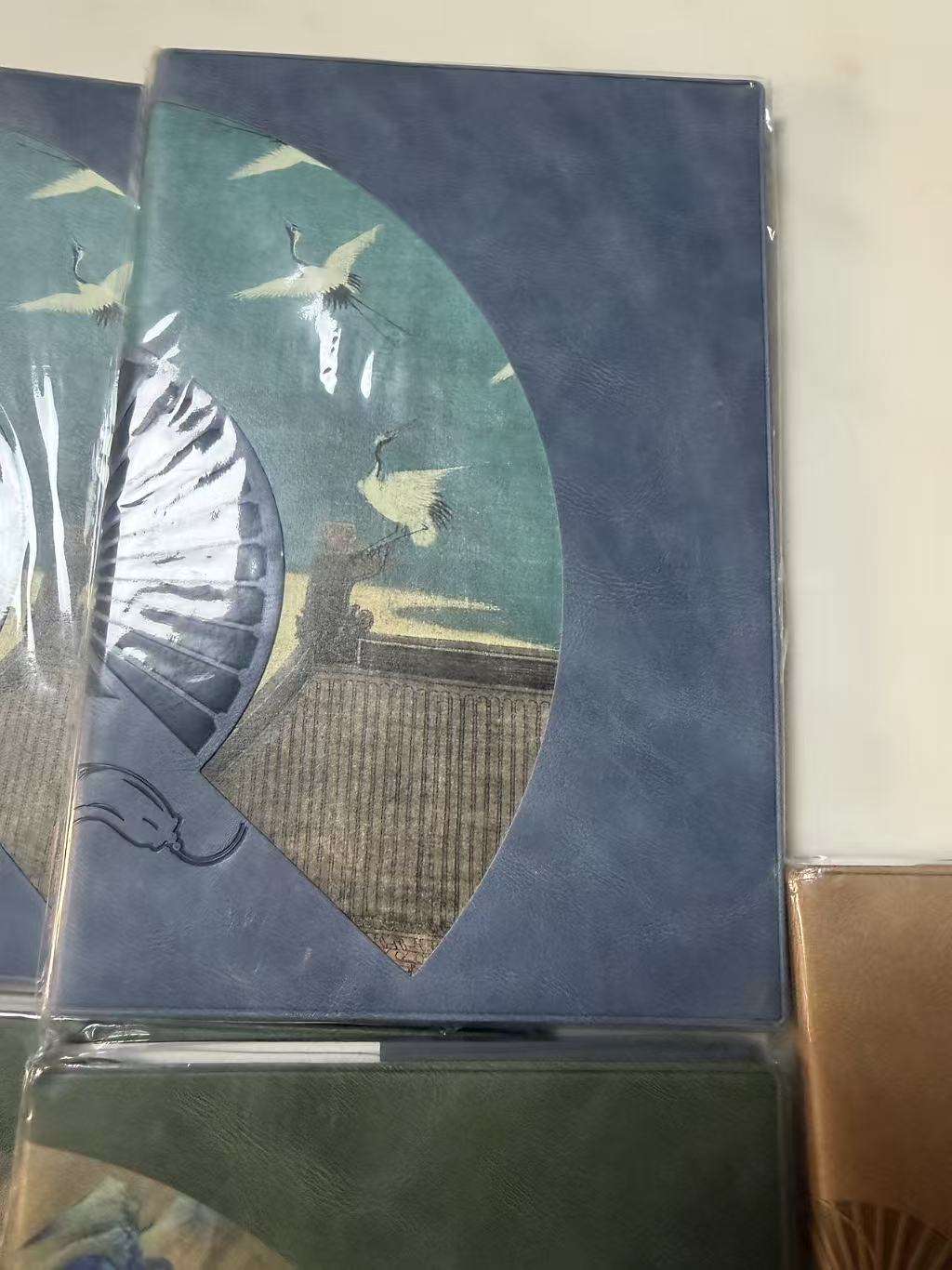 A5 crane and willow painting-192 pages