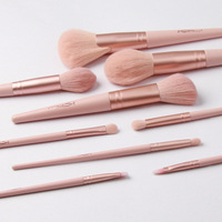 Beili — pinceaux cosmétiques de maquillage, brosse couleur chair, rose, blush et surligneur, ombre à paupières, sourcils et lèvres