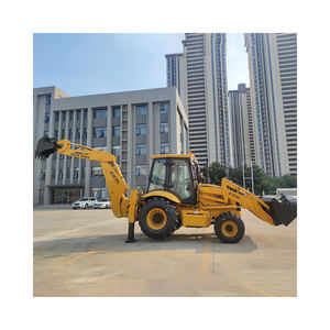 Retroexcavadora 4x4 con Precio de Fábrica, 85kW Diésel, Certificación CE, Cucharón Frontal de 1m3 - Product Image 2