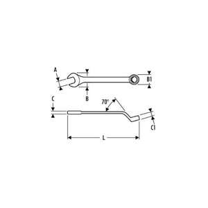 ประแจแหวนสกรู6x6จุด E112301จากผู้เชี่ยวชาญ - Product Image 2