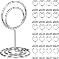 Porte-cartes de table élégant et moderne en acier inoxydable de haute qualité, support de menu, support de numéro de table, marque OEM, restaurant, hôtel