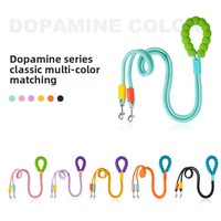 Laisse double pour deux chiens - Anti-explosion et anti-chute, laisse extensible en PVC à porter en bandoulière