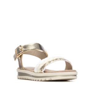 Sandalias Xti para Niña 153124 Doradas Tacón Plano 2.5 Cm Talla 32 - Product Image 2