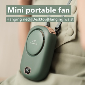 Nuevo Ventilador Portátil Sin Aspas, Ventilador USB de Cintura, Mini Ventilador con Gran Potencia de Viento, Ventilador de Cuello con Pantalla - Product Image 3