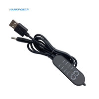 OEM ODM USB à DC 3.5*1.35mm câble de commutation contrôle masque oculaire interrupteur synchronisation USB contrôle de la température câble d'alimentation