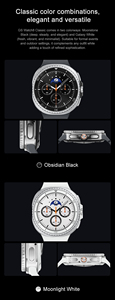 Montre connectée XCTSW Watch8 Classic - Unisexe, autonomie de 7 jours, écran AMOLED, charge sans fil, boîtier en alliage, suivi d'activité multisports - Product Image 4