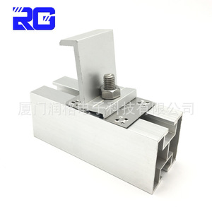 Support de montage solaire en alliage d'aluminium anodisé pour système photovoltaïque - Product Image 1