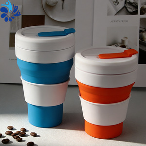 Silicone Collapsible Water <b>Bottle</b> 500Ml With <b>Straw</b> For Travel Outdoor Use - Product Image 4