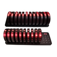 Café file d'attente longue portée caboteur pagination buzzer étanche 10 bips vibrants serveur sans fil système d'appel téléavertisseur pour restaurant