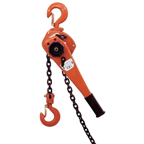 Lever Chain Blok Hoist G80 ketting met rood oranje kleur
