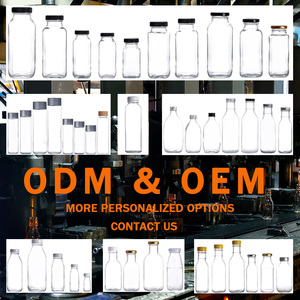 500ml Kangaroo thương hiệu thủy tinh thương mại sữa Jug với axit Etch in ấn hiện đại nước trái cây Carafe số lượng lớn thiết lập cho khách sạn nhà hàng quán cà phê - Product Image 5