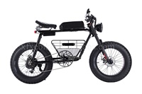 Nouveautés : Vélo électrique super rétro 20 pouces avec moteur Bafang et pneus larges 73