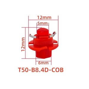 <span class=keywords><strong>Ampoule</strong></span> LED COB T5 B8.4D pour tableau de bord, feux indicateurs latéraux, feux de jauge LED, 12V - Product Image 2