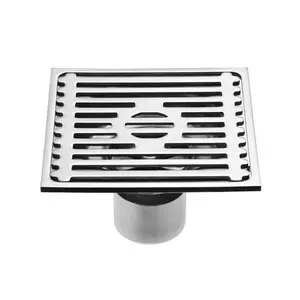 Shower drain shower channel bathroom floor drain High-quality stainless steel floor drain invisible