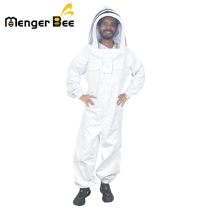 หมวกเลี้ยงผึ้งเต็มตัวอุปกรณ์ป้องกันผึ้งชุดป้องกันผึ้ง - Product Image 4