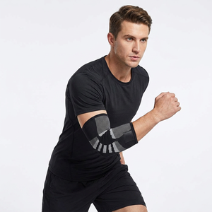 Soporte de compresión para codo de neopreno transpirable y grueso, protección integral para alivio del dolor articular, gimnasio y fitness - Product Image 1