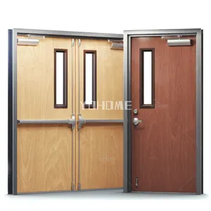 Porta de fogo para portas comercial, china, projetor superior, personalizado, portas de fogo comercial, resistente a incêndio, portas de saída de incêndio