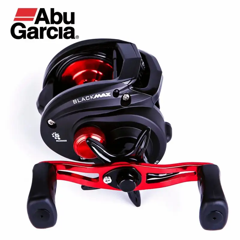 Abu Garcia Black Max3 BMAX3 destra sinistra sistema di interruzione magnetica mulinello da pesca Baitcasting 5BB 6.4:1 Max Drag 8kg mulinello per acqua salata