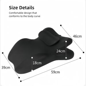 Oreiller en forme <span class=keywords><strong>de</strong></span> coin pour adultes, <span class=keywords><strong>coussin</strong></span> pour les fesses pour les couples, oreiller d'intimité, mousse à mémoire <span class=keywords><strong>de</strong></span> forme pour les couples, oreiller <span class=keywords><strong>de</strong></span> positionnement pour les fesses pendant la <span class=keywords><strong>grossesse</strong></span> - Product Image 5