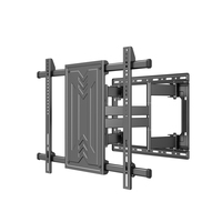 Braket Dinding TV Full Motion 40-90 Inch, Rak TV, Penyangga Televisi untuk Dinding