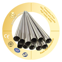 Tubo higiénico sanitario de acero inoxidable pulido WSG ASME BPE SF1 TP316L, tamaños de 0,5 a 6 pulgadas