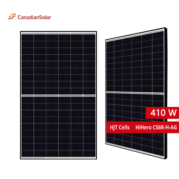 Canadiansolar üstün kalite 405w 410w bahçe enerjili güneş enerjisi paneli