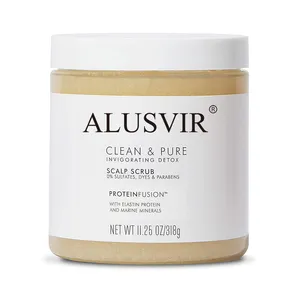 Private Label Vegan Hair Care Product Treatment Deep Cleansing Purifying Anti-dandruff Shampoo Hair Wash Massager Scalp Scrub