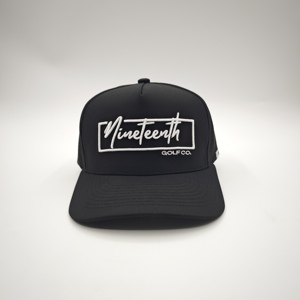 Tournament Standard 5 Panel Solid Waterproof Golf <b>Cap</b> Custom Embroidery Logo Low MOQ OEM <b>Quick</b> <b>Dry</b> Lightweight All Weather Defen - Product Image 5