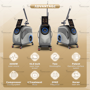 1064nm Nd Yag <strong>Laser</strong> Q Switched <strong>Laser</strong> Tattoo <strong>Removal</strong> Machine Picosecond <strong>Laser</strong> Long Pulse <strong>Hair</strong> <strong>Removal</strong> Machine Pigment Treatment - Product Image 2