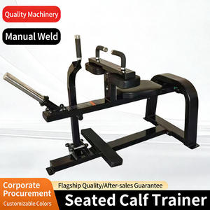 Máquina de Ejercicios para Pantorrillas Compacta con Carga de Placas, Ahorra Espacio, para Gimnasios Comerciales, Equipo de Fitness para Piernas - Product Image 2