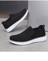 Chaussures décontractées pour hommes, en maille Fly Knit, légères, à semelle souple, faciles à enfiler, pour le printemps, l'été, l'automne, la marche quotidienne et le sport