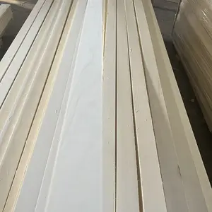 Striscia di legno di pioppo di alta qualità personalizzata in fabbrica per il design di mobili