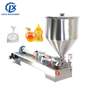 Semi Automatique Double Buses Cosmétiques Shampooing Jus De Miel Sauce De Soja Tomate Ketchup Crème Huile Pâte Machine De Remplissage - Product Image 6