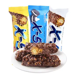 Wholesale Korean Chocolate Bar Banana/Original/Dark Chocolate Flavor X-5 Chocolate Energy Bar 36g