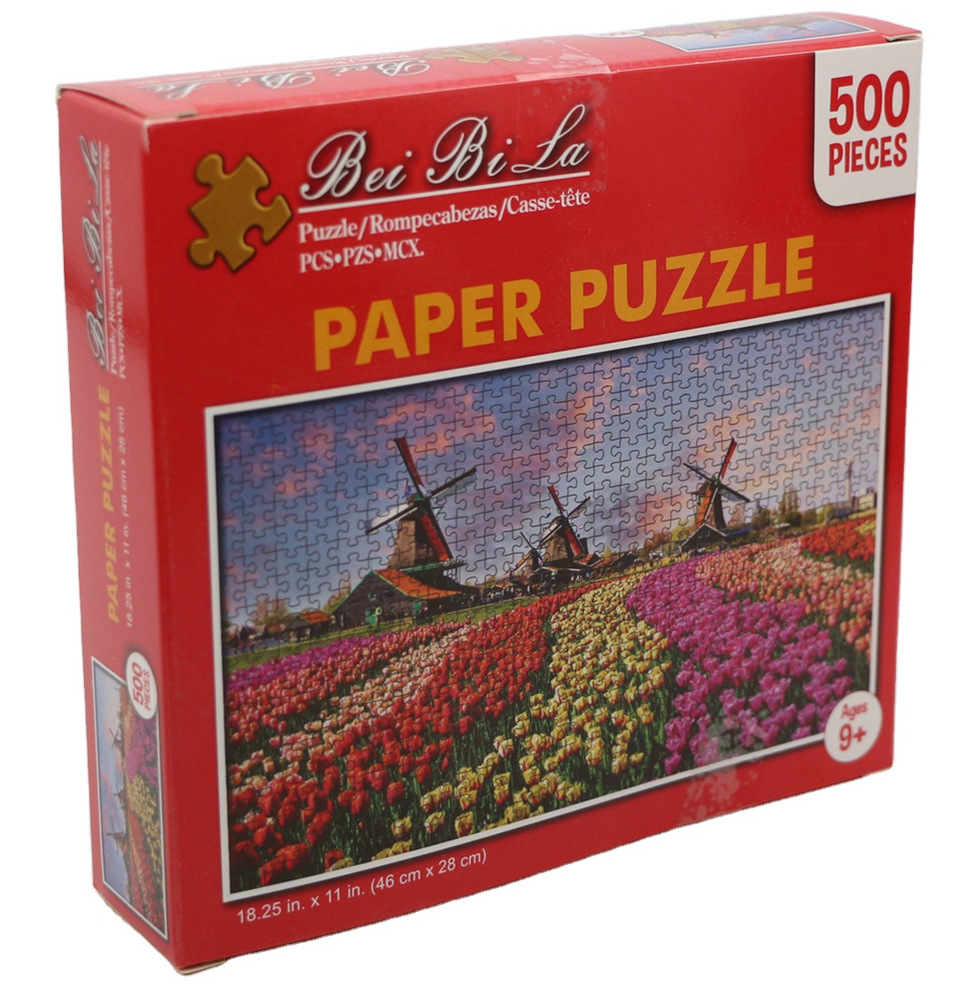 500 Stück erwachsene Puzzles Landschaft Stadt Ölgemälde Tier Kinder Spielzeug Puzzle