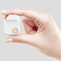 Colgante Portátil de Teleasistencia para Adultos Mayores con Geocerca Alerta de Caídas Alarma de Emergencia SOS y Rastreador GPS 24/7 para Pacientes con Alzheimer