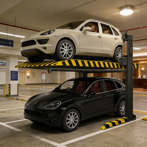 Maihaisheng Premium Two Level Parking Lift : La solution ultime de stationnement superposé hydraulique à deux niveaux pour concessionnaires automobiles. - Product Image 3