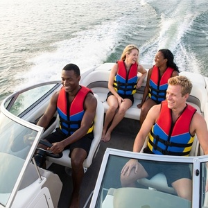 Giubbotto di Salvataggio per Adulti in Neoprene per Sport Acquatici, Kayak, Moto d'Acqua e Pesca - Protezione Antisommergimento - Product Image 1