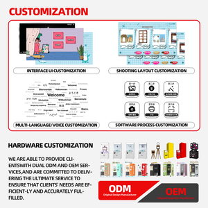 Cabina <span class=keywords><strong>de</strong></span> Fotos Súper Grande con Impresión <span class=keywords><strong>de</strong></span> Alta Calidad, Guía por Voz, Pantalla Táctil, para Centros Comerciales - Product Image 6