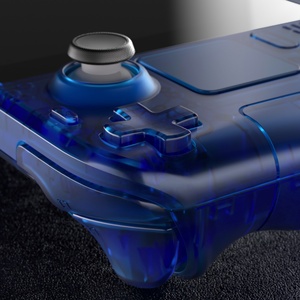 Coque de remplacement transparente bleue personnalisée EXtremeRate pour écran LCD Steam Deck - Product Image 5