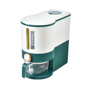 Boîte à riz automatique de cuisine chaude et seau à riz Récipient de stockage de grains et de riz Distributeur d'aliments secs pour <span class=keywords><strong>lentilles</strong></span> Petits haricots - Product Image 4