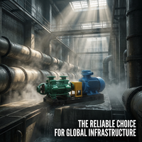 Pompe centrifuge horizontale multi-étages MODO de haute qualité 300 m³/h pour alimentation de chaudière, pompe à eau multi-étages