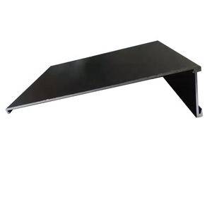 Decorazione per la casa a forma di L Display ripiani galleggianti appesi a parete in alluminio profilo Rack con Led illuminato - Product Image 4