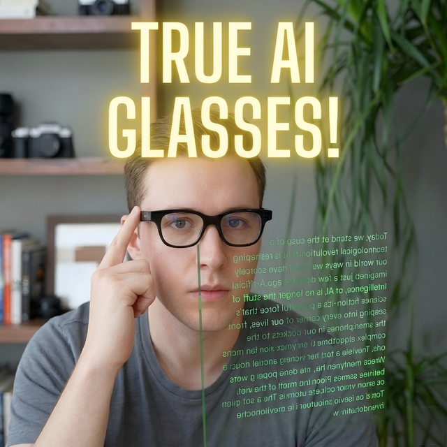 AI Camera Glasses with CHATGPT and Navigation & Translation & Listening Music Light Weight 49g