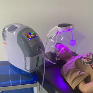 Uso domestico coreano a getto di ossigeno Peel Beauty macchina per il viso per Acne esfolianti e ringiovanimento della pelle