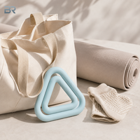 Juego de Pesas Triangulares de Silicona y Hierro de Color Personalizado para Gimnasio en Casa y Tonificación Corporal